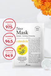 Ariul 7 Days Mask Calendula P - Besleyici, Nemlendirici & Onarıcı Vegan Kağıt Maske